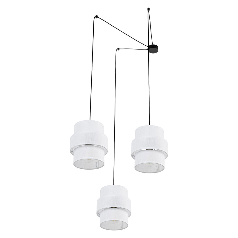 CALISTO WHITE Lustră 3x15W E27