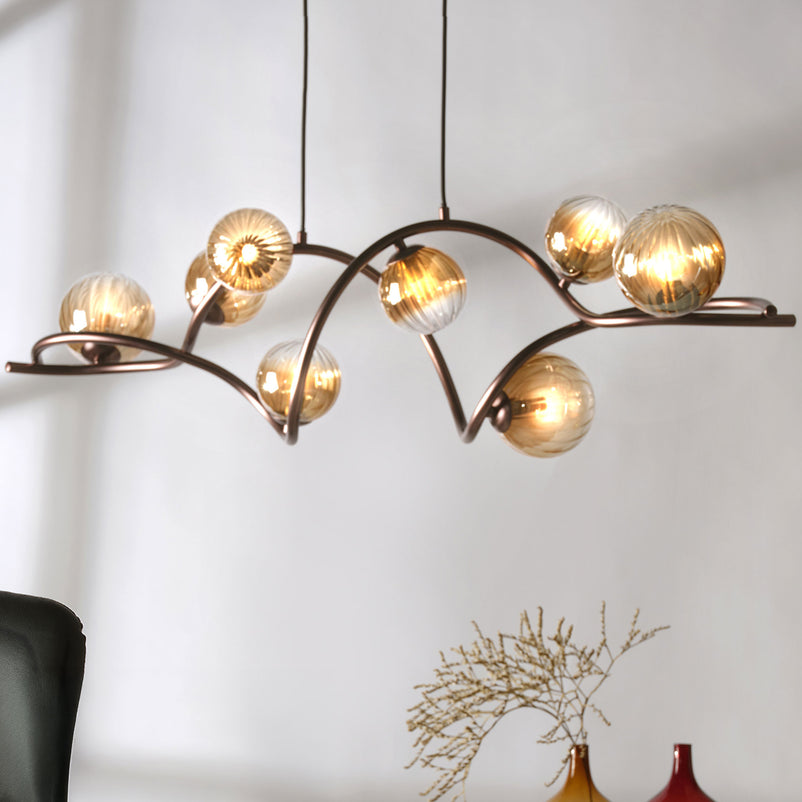 FRIDA Lustră 8x3W G9