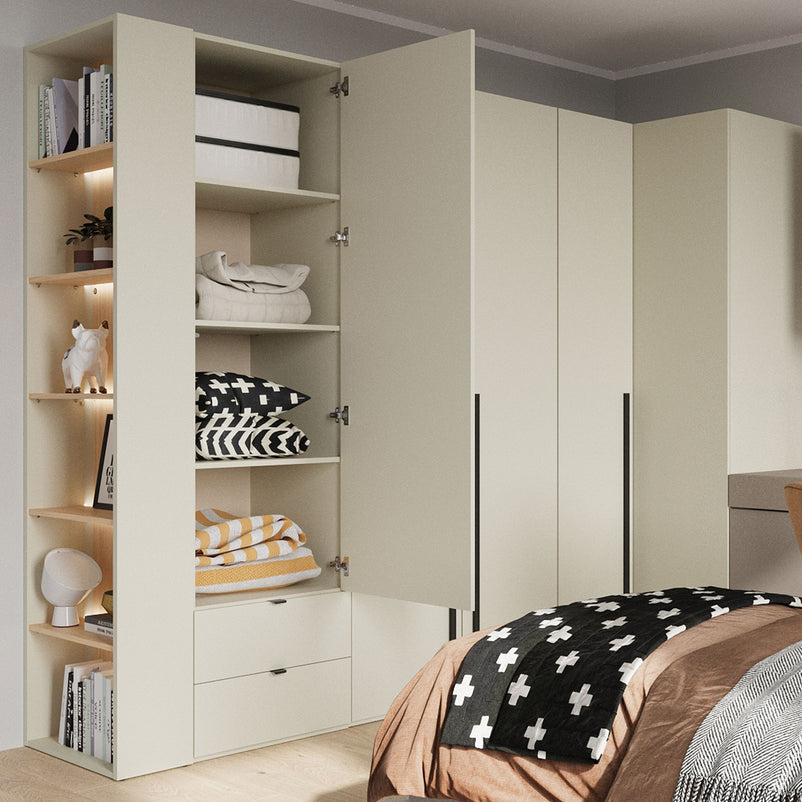 RONNIE Dulap copii, 1 ușă, 2 sertare