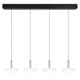 CELESTE Lustră 4x7W LED
