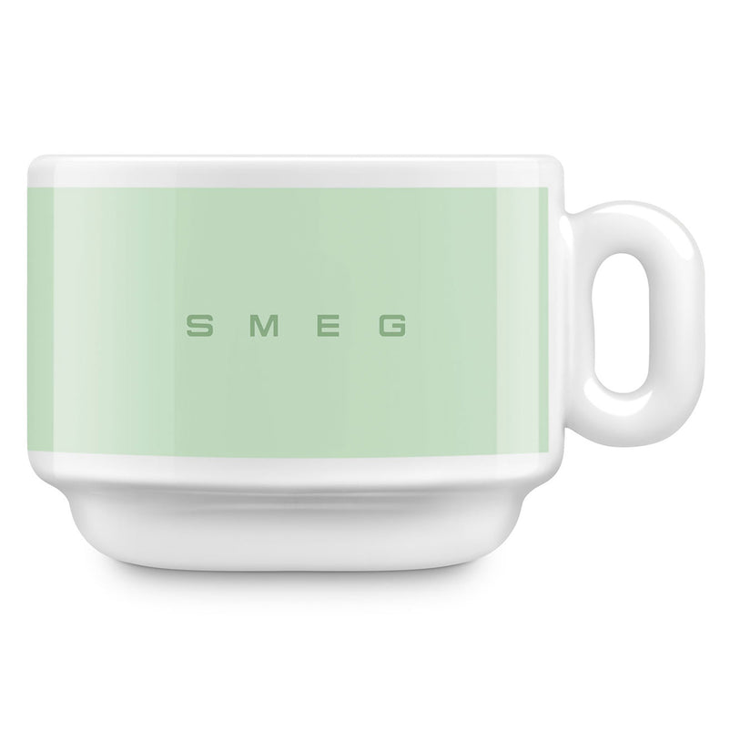 SMEG Set cești și farfurioare
