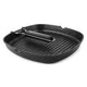 QUTTIN Tigaie grill, aluminiu, L.28cm