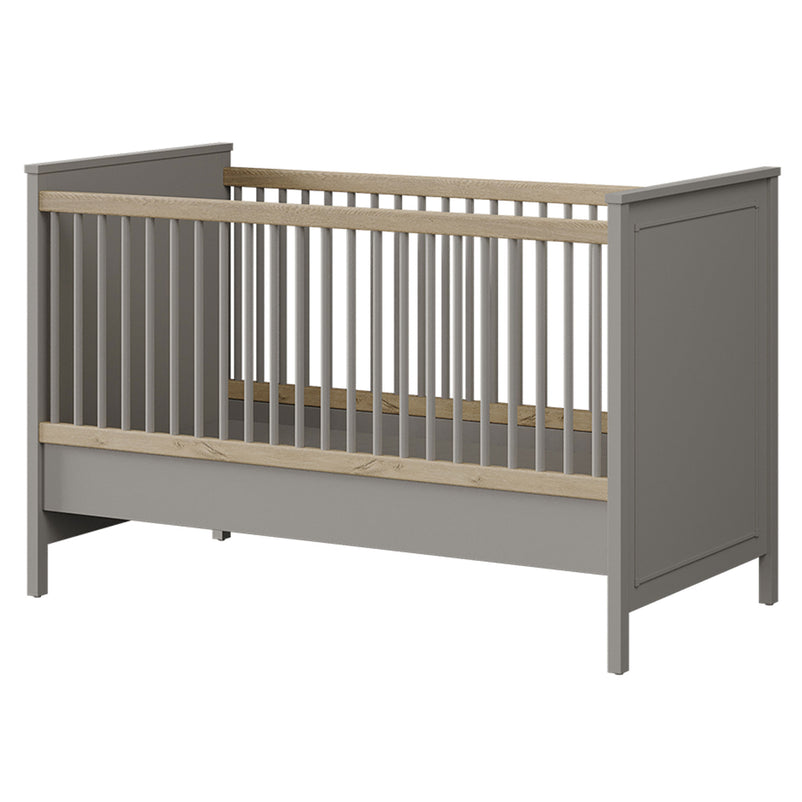 MOONSTONE Pat bebe, 70x140cm, convertibil in junior, somieră reglabilă inclusă