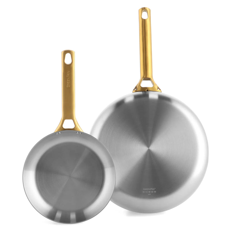 PADOVA Set 2 tigăi, inox, D.20/28cm