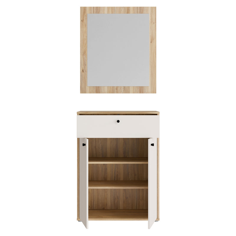 KIAAN Comodă hol cu oglindă