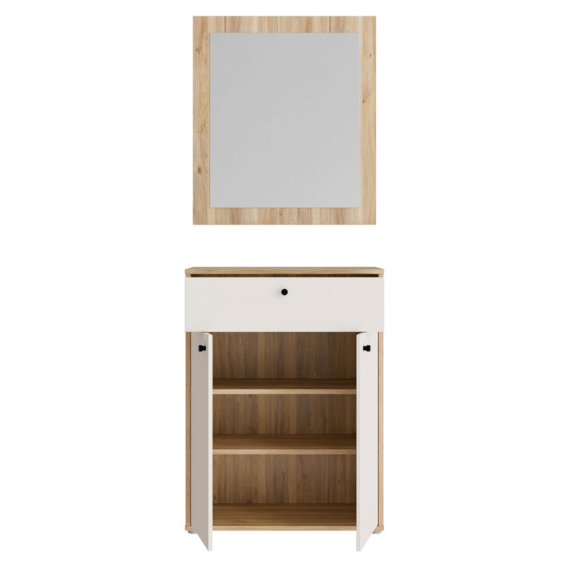 KIAAN Comodă hol cu oglindă