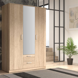 NICOS Dulap 3 uși, 2 sertare