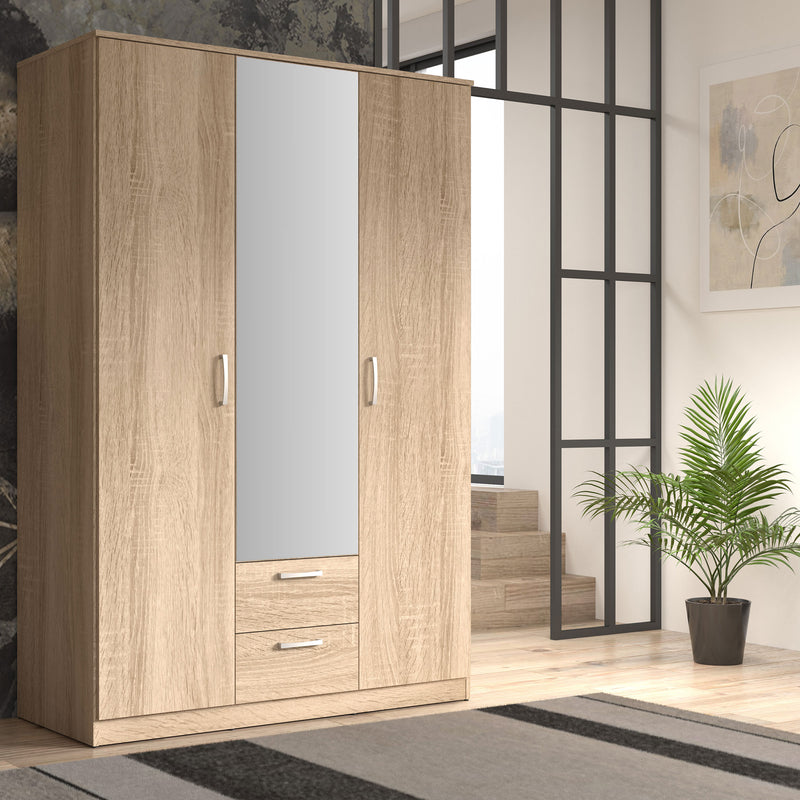 NICOS Dulap 3 uși, 2 sertare