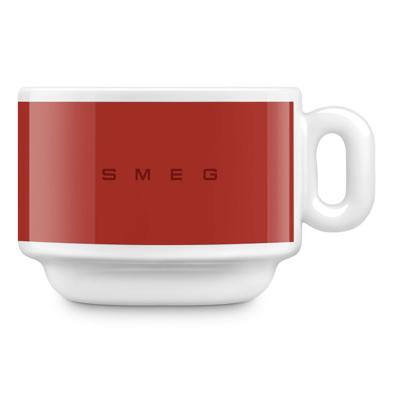 SMEG Set cești și farfurioare
