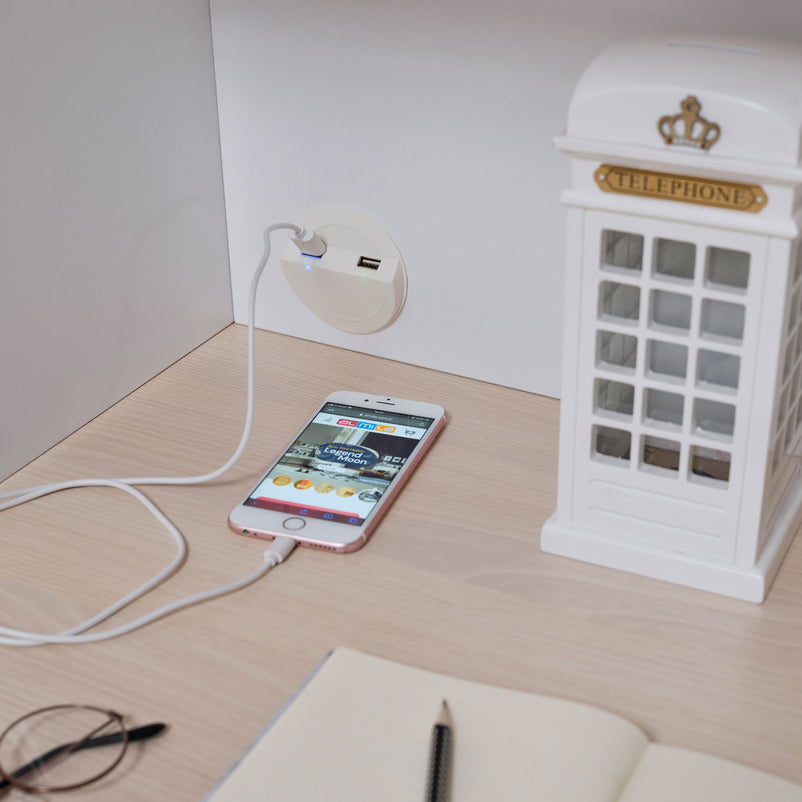 JASMINE Birou copii, 1 ușă, 1 sertar