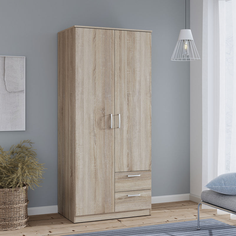 NICOS Dulap 2 uși, 2 sertare