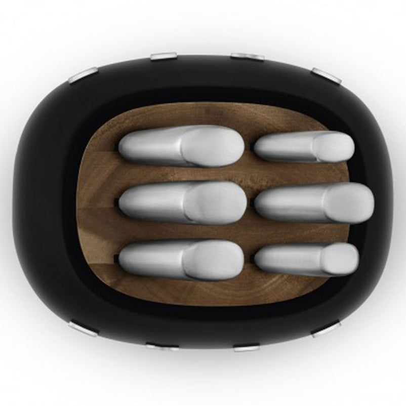 SMEG Set 6 cuțite cu suport