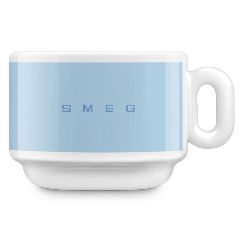 SMEG Set cești și farfurioare