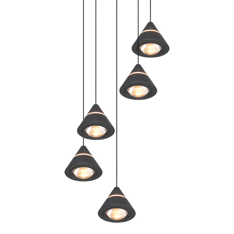 ROMEO Lustră 5x7W LED