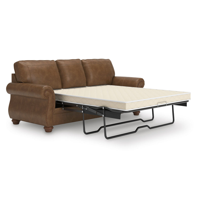 MATTHEW Canapea extensibilă, 3 locuri, perne decorative incluse, stofă