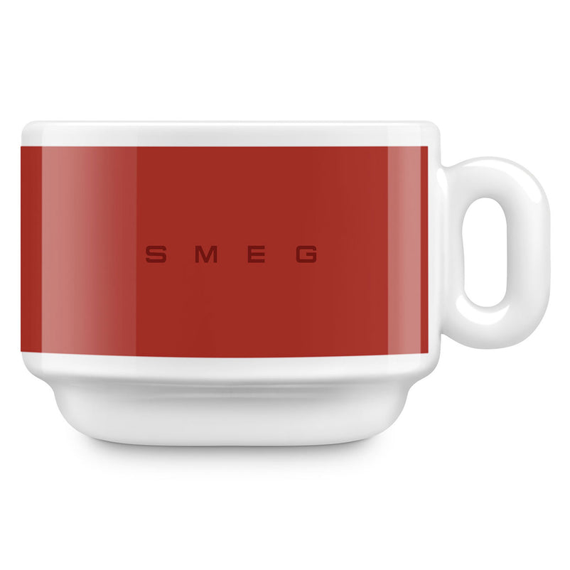 SMEG Set cești și farfurioare