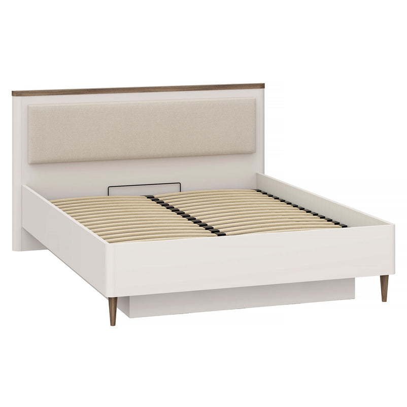 PRISCILLA Pat tapițat, 160x200cm, somieră rabatabilă inclusă