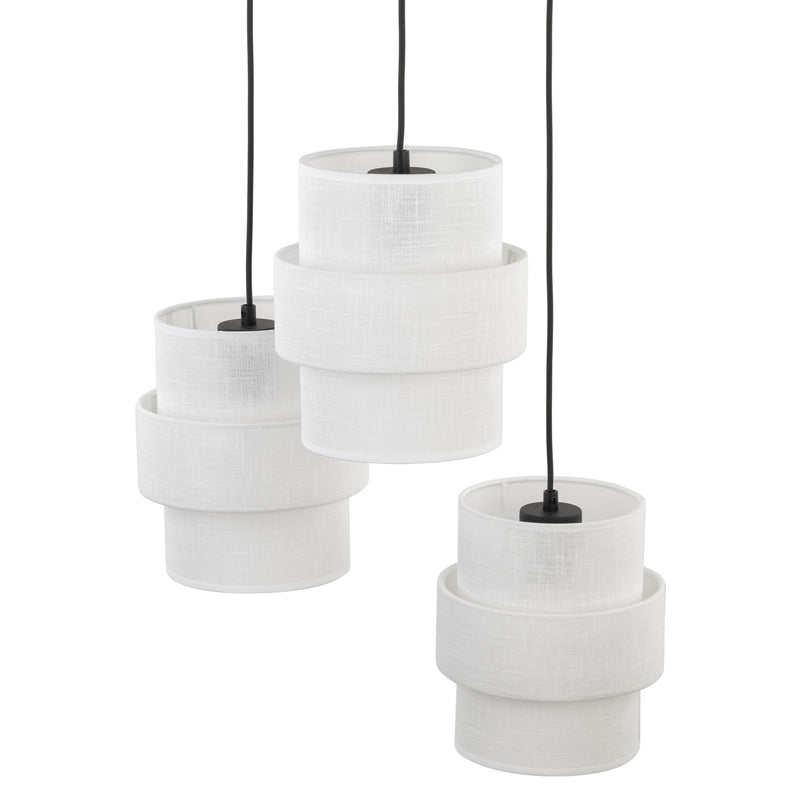 CALISTO WHITE Lustră 3x15W E27