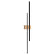 FLASH WOOD Aplică 2x4W+2x8W LED