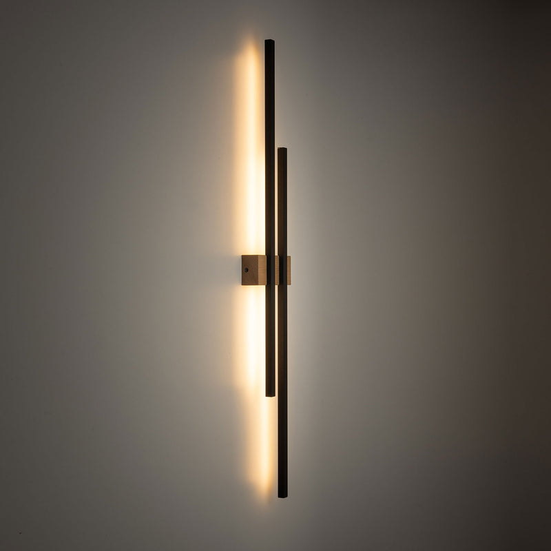 FLASH WOOD Aplică 2x4W+2x8W LED
