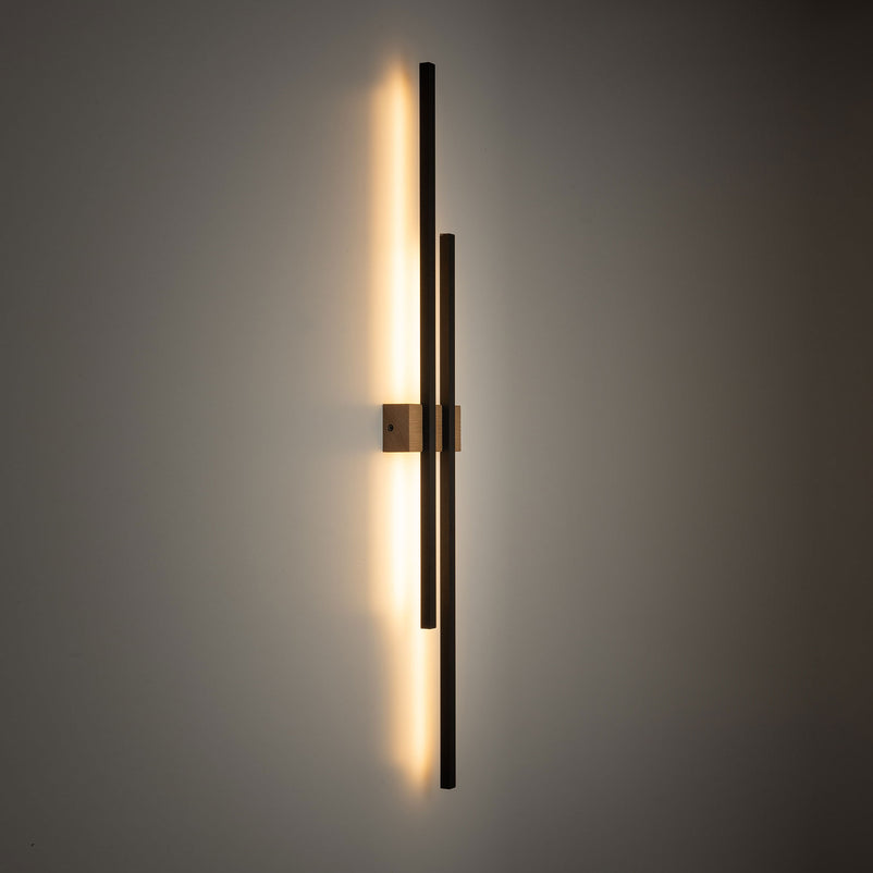 FLASH WOOD Aplică 2x4W+2x8W LED