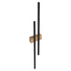 FLASH WOOD Aplică 2x4W+2x8W LED