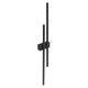 FLASH BLACK Aplică 2x4W+2x8W LED
