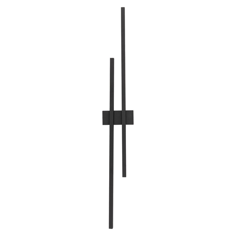 FLASH BLACK Aplică 2x4W+2x8W LED