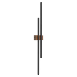 FLASH WOOD Aplică 2x4W+2x8W LED