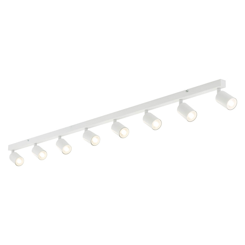 TOP WHITE Plafonieră 8x10W GU10