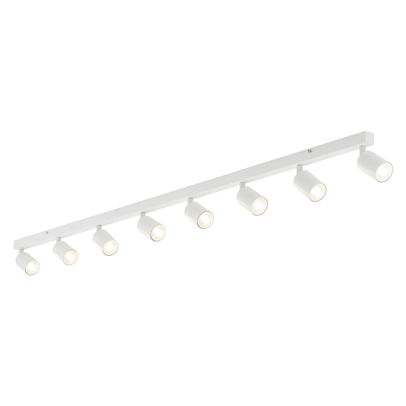 TOP WHITE Plafonieră 8x10W GU10