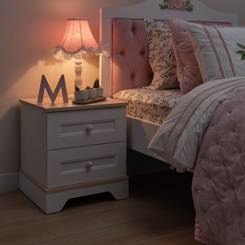 JASMINE Noptieră copii, 2 sertare