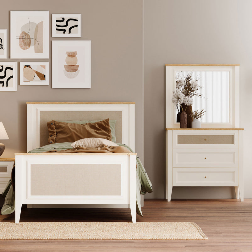 CORVEN Comodă copii, 3 sertare