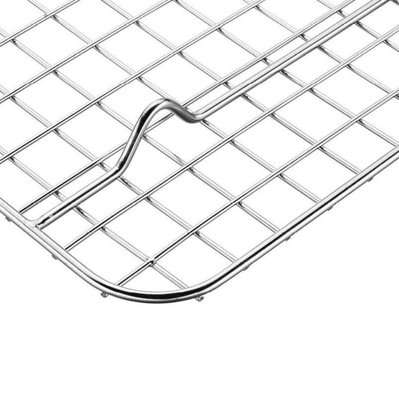VARIADO Tavă cuptor cu grătar de răcire, inox, L.31.5cm