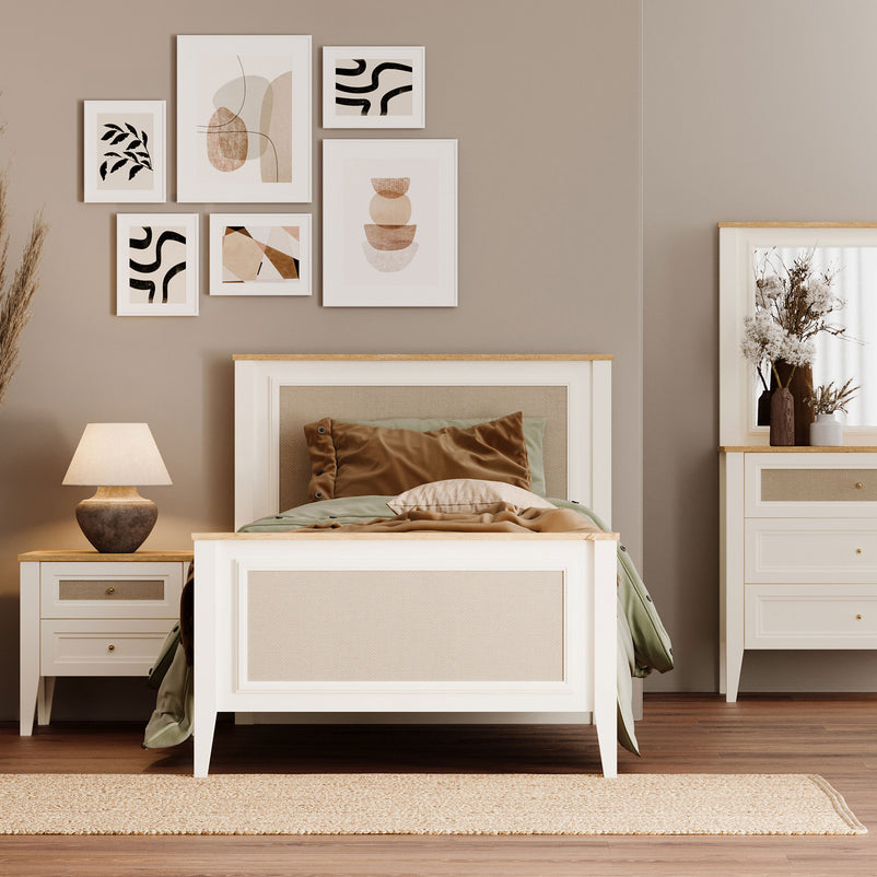 CORVEN Pat copii, 120x200cm, somieră inclusă