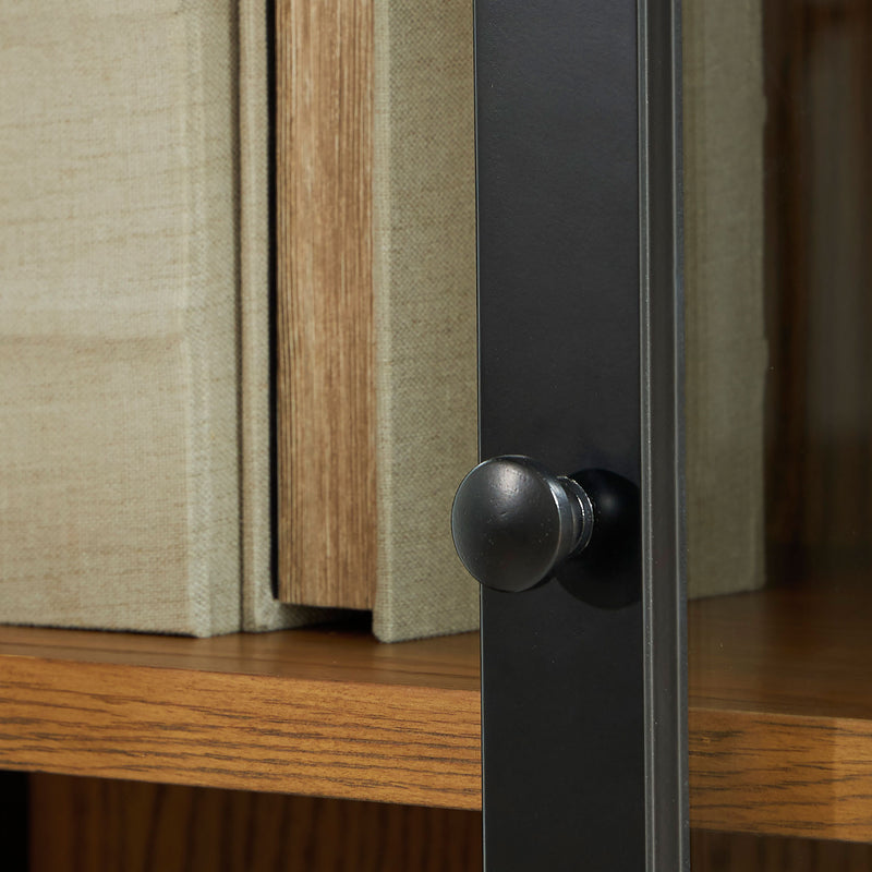 EDGWARE Vitrină 2 uși