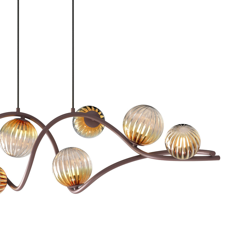 FRIDA Lustră 8x3W G9