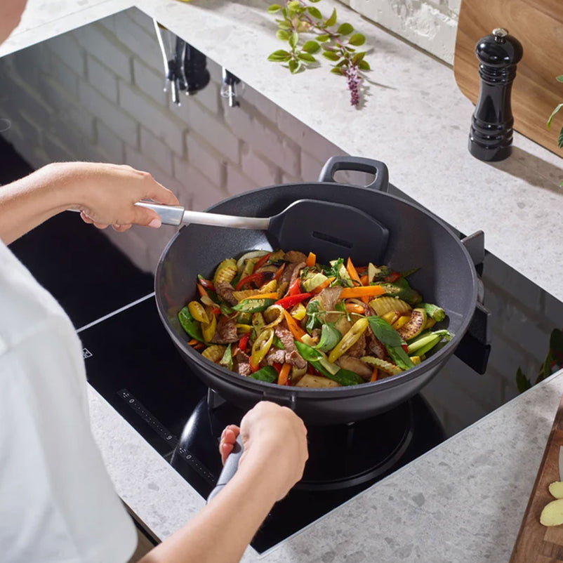 ADAMANT Tigaie wok, aluminiu, D.30cm