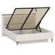PRISCILLA Pat tapițat, 160x200cm, somieră rabatabilă inclusă