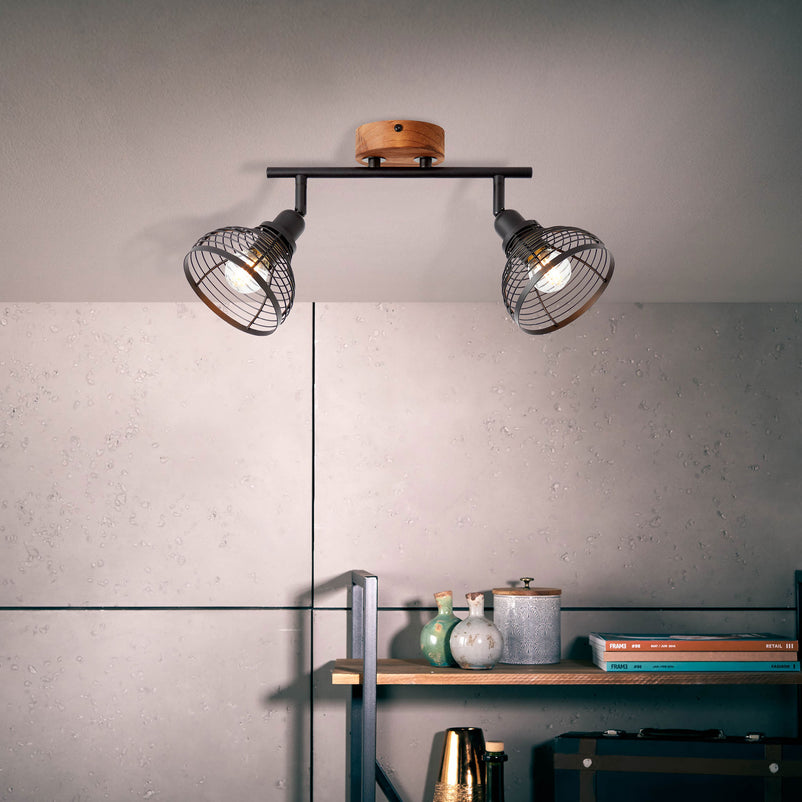 AVIA Plafonieră 2x40W E14