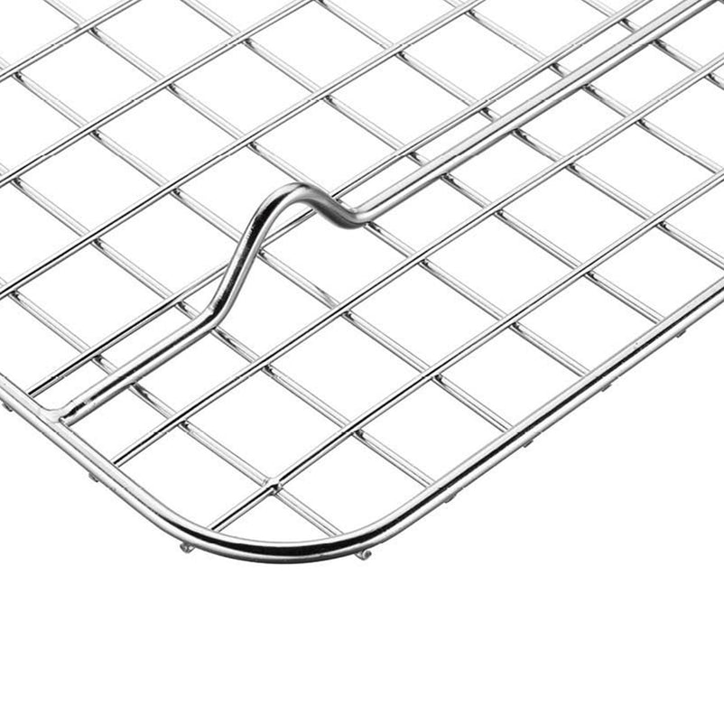 VARIADO Tavă cuptor cu grătar de răcire, inox, L.31.5cm