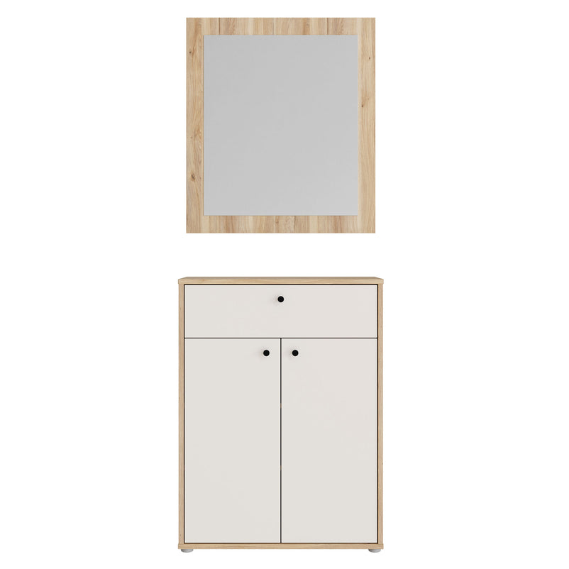 KIAAN Comodă hol cu oglindă