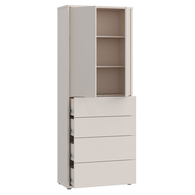 TELLER Dulap 2 uși, 4 sertare