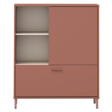 ROSELYN Comodă copii, 1 ușă, 1 sertar