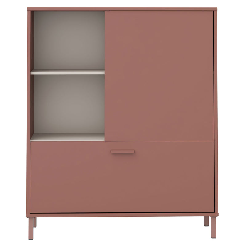 ROSELYN Comodă copii, 1 ușă, 1 sertar