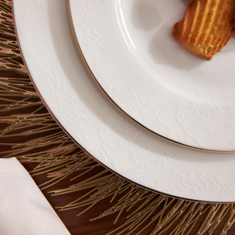 SELENA Set veselă, porțelan, 20 piese