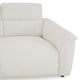 ADDISON Colțar, 2 reclinerele electrice, lampă, încărcare USB, stofă