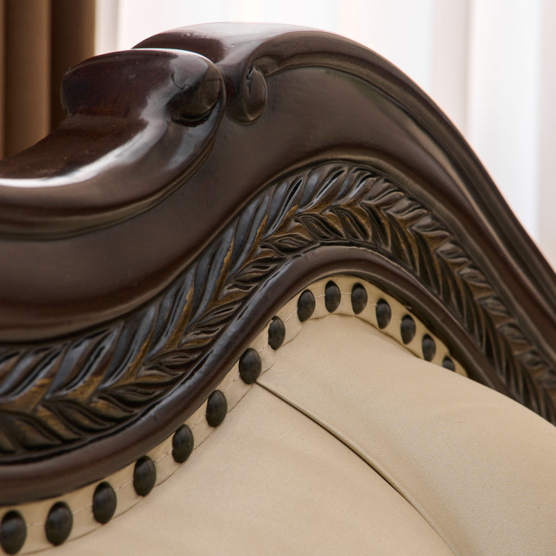 WINDSOR Canapea 2 locuri, 3 perne decorative incluse, stofă