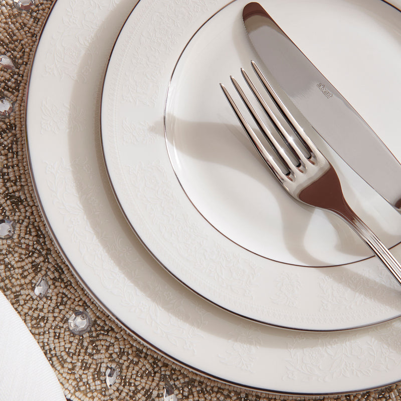 SCARLET Set veselă, porțelan, 20 piese