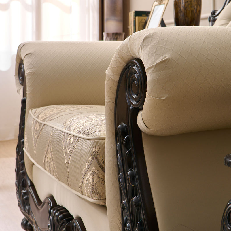 WINDSOR Fotoliu, 1 pernă decorativă inclusă, stofă